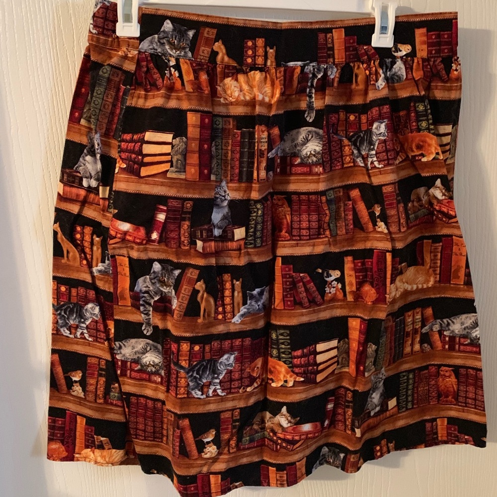 Book & Cat skirt
